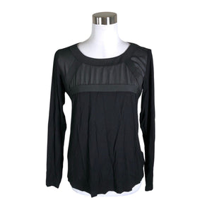 Unisex Carla Du Nord - Trikotaažist pluus, suurus 38 - Must (1)