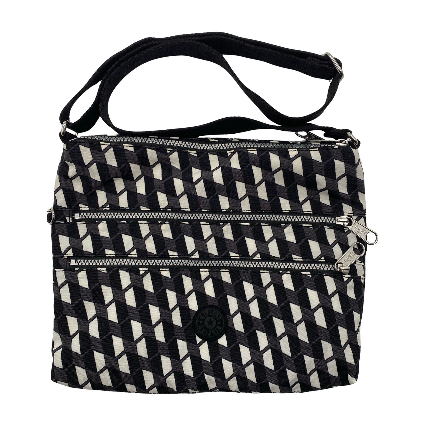 Unisex Kipling - Õlakott, suurus Midi - Must (1)