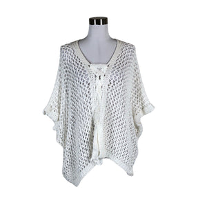 Unisex Bohemiana - Kampsun, suurus 40 - Valge (1)