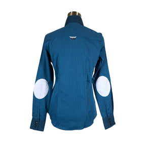 Unisex 7Camicie - Triiksärk, suurus 38 - Sinine (2)
