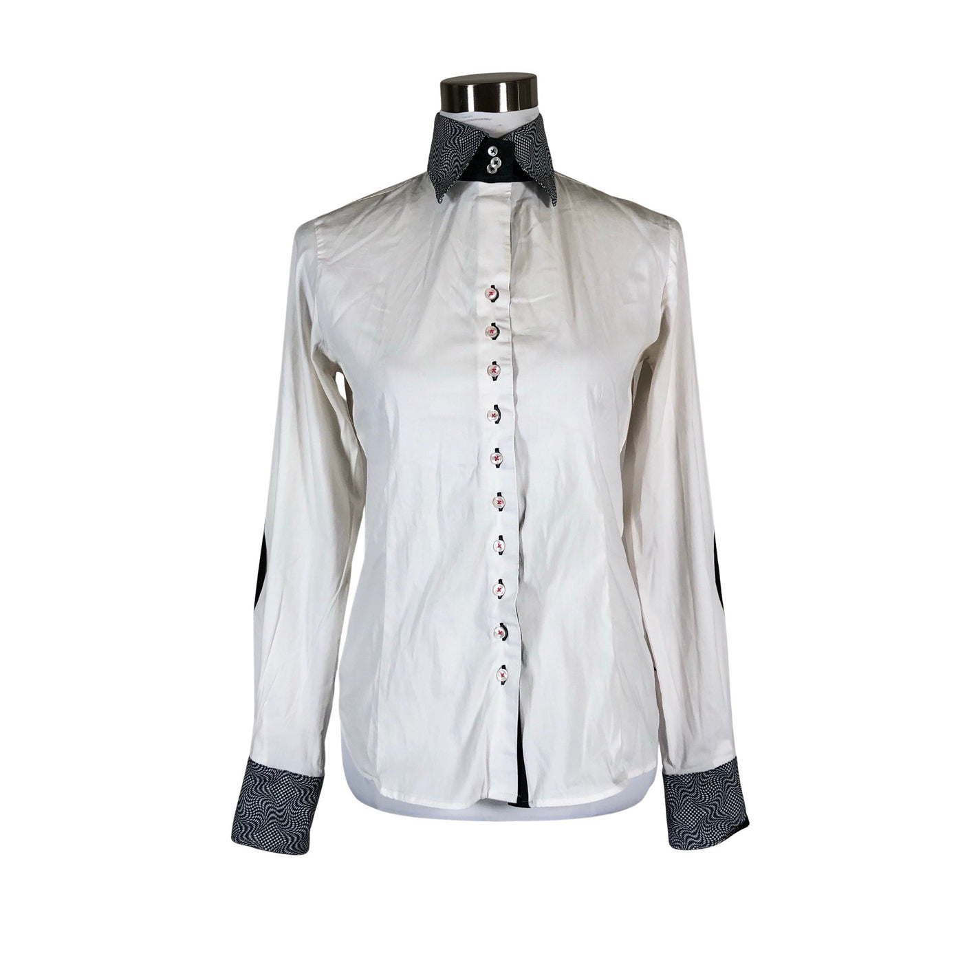 Unisex 7Camicie - Triiksärk, suurus 38 - Valge (1)