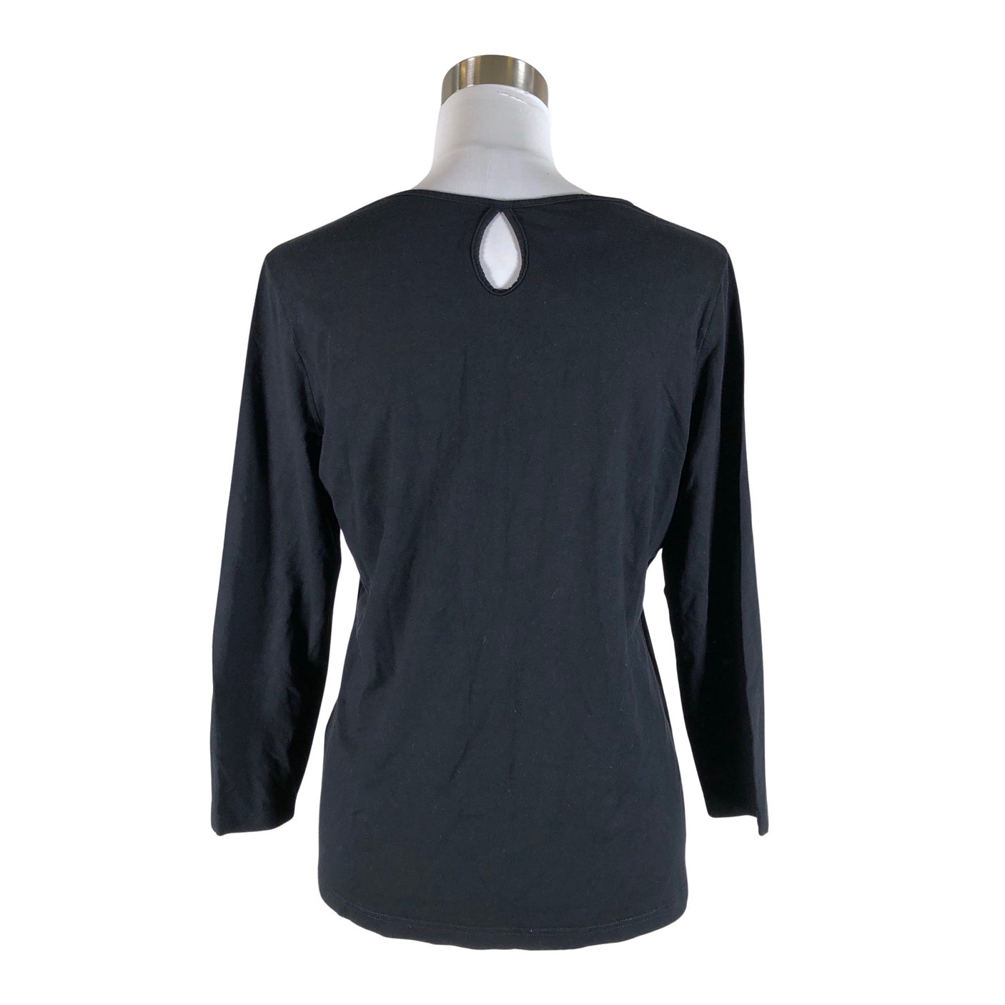 Unisex Nanso - Trikotaažist pluus, suurus 40 - Must (2)
