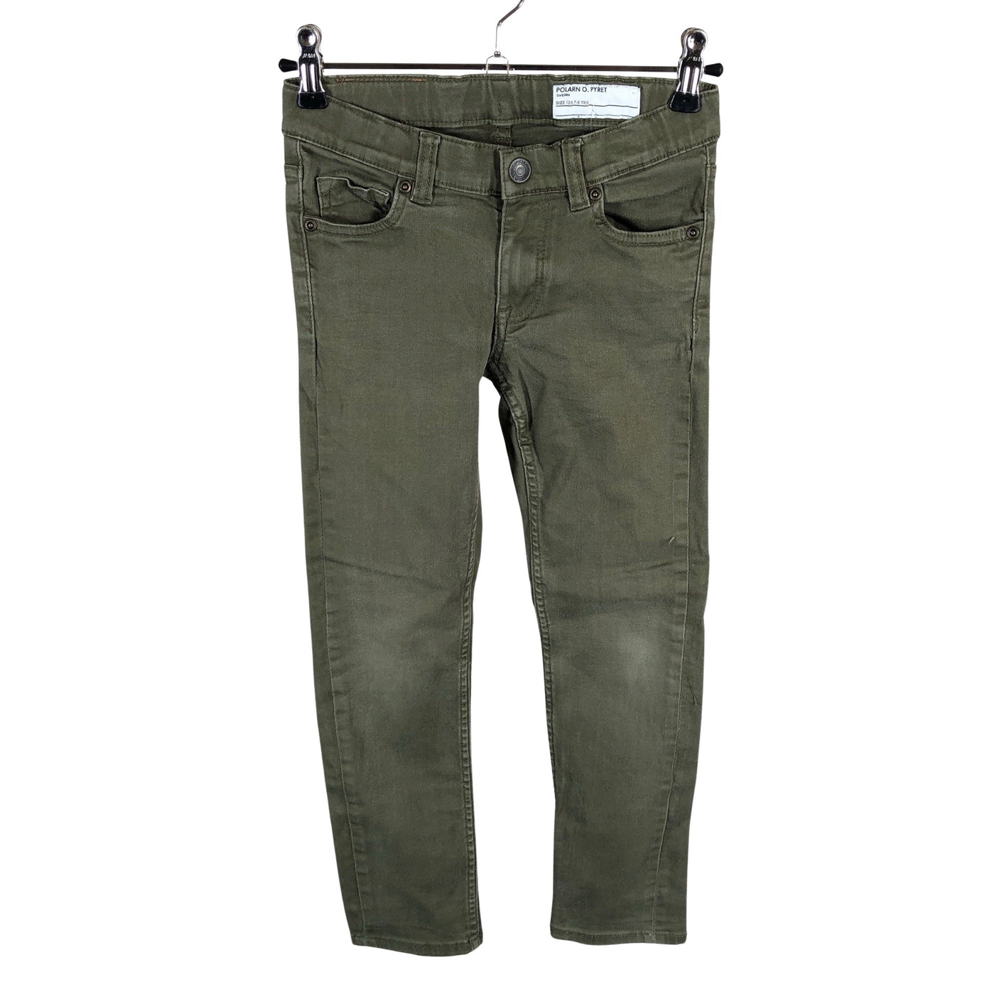 Unisex Polarn O. Pyret - Teksad, suurus 122 - 128 - Roheline (1)