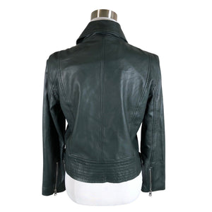 Unisex Massimo Dutti - Nahktagi, suurus 38 - Roheline (2)