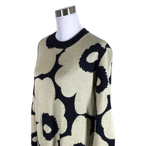 Unisex Marimekko - Kootud kleit, suurus 38 - Must (3)