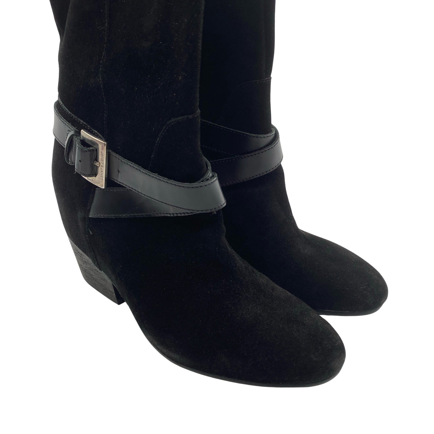 Unisex Janet & Janet - Saapad, suurus 39 - Must (2)