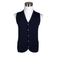 Unisex Charles Tyrwhitt - Kootud vest, suurus S - Sinine ()