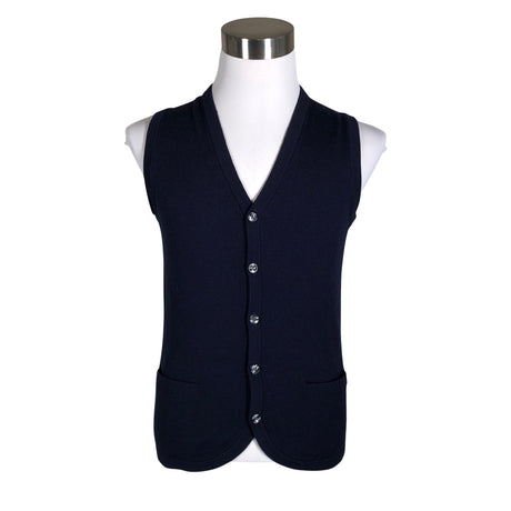 Unisex Charles Tyrwhitt - Kootud vest, suurus S - Sinine ()