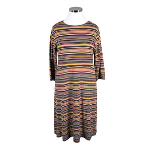 Unisex Nanso - Trikotaažist kleit, suurus 42 - Kollane (1)