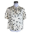 Unisex Second Female - Lühikeste käistega pluus, suurus 36 - Beige ()