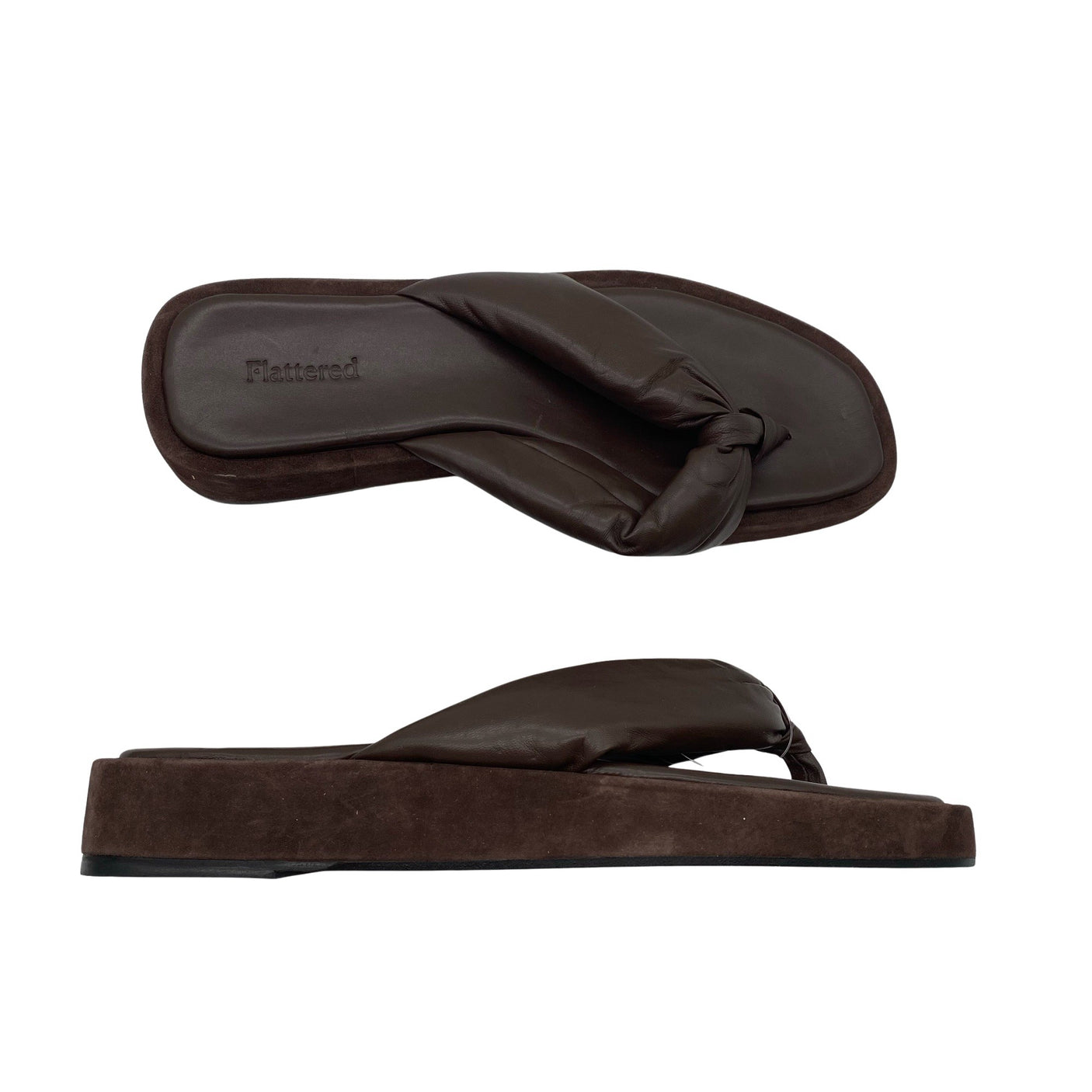 Unisex Flattered - Rihmikud, suurus 41 - Pruun (1)