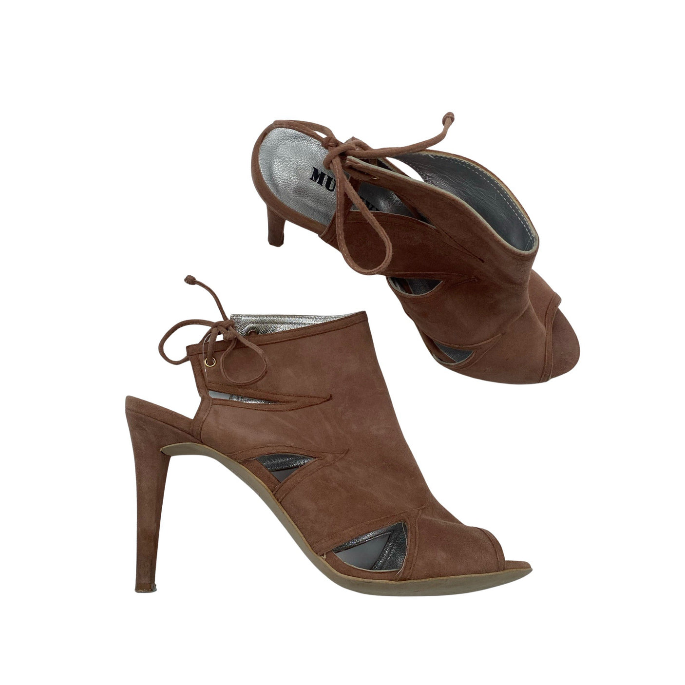 Unisex Muotikuu - Kontsaga rihmikud, suurus 40 - Pruun (1)