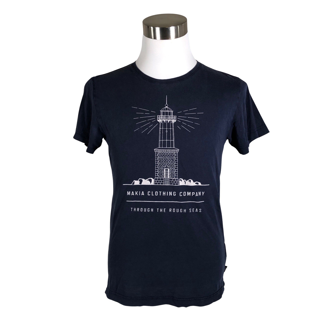 Unisex Makia - T-särk, suurus S - Sinine (1)