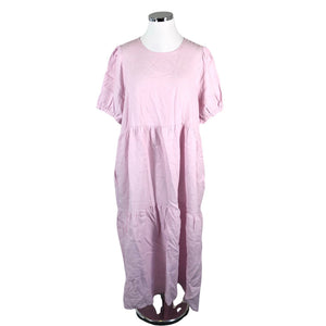 Unisex Nanso - Mitteveniv kleit, suurus 48 - Heleroosa (1)