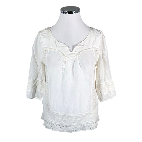 Unisex Esprit - Lühikeste käistega pluus, suurus 42 - Valge ()