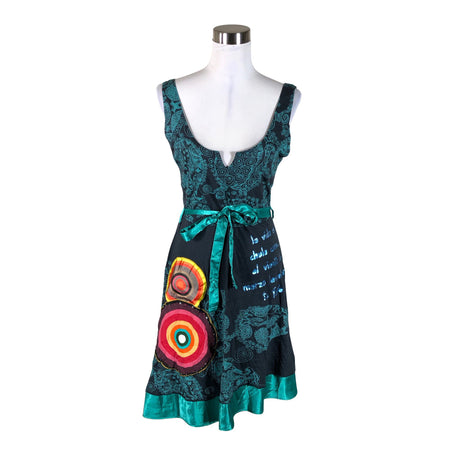 Unisex Desigual - Trikotaažist kleit, suurus 40 - Sinine ()