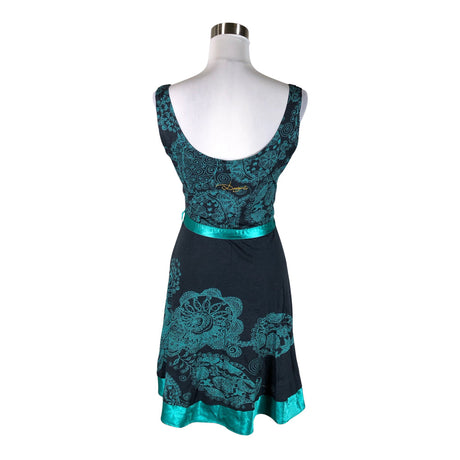 Unisex Desigual - Trikotaažist kleit, suurus 40 - Sinine (2)