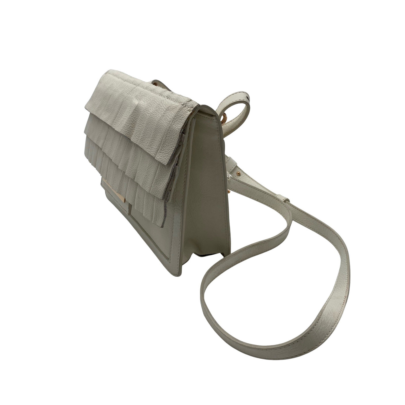 Unisex Lovia - Õlakott, suurus Midi - Valge (2)