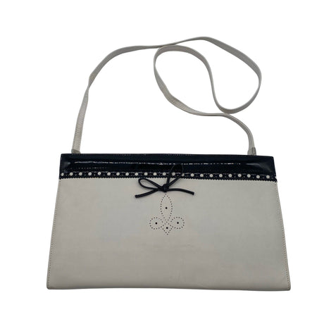 Unisex Moda di Fausto - Õlakott, suurus Midi - Valge ()