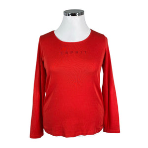 Unisex Esprit - Trikotaažist pluus, suurus 44 - Punane (1)