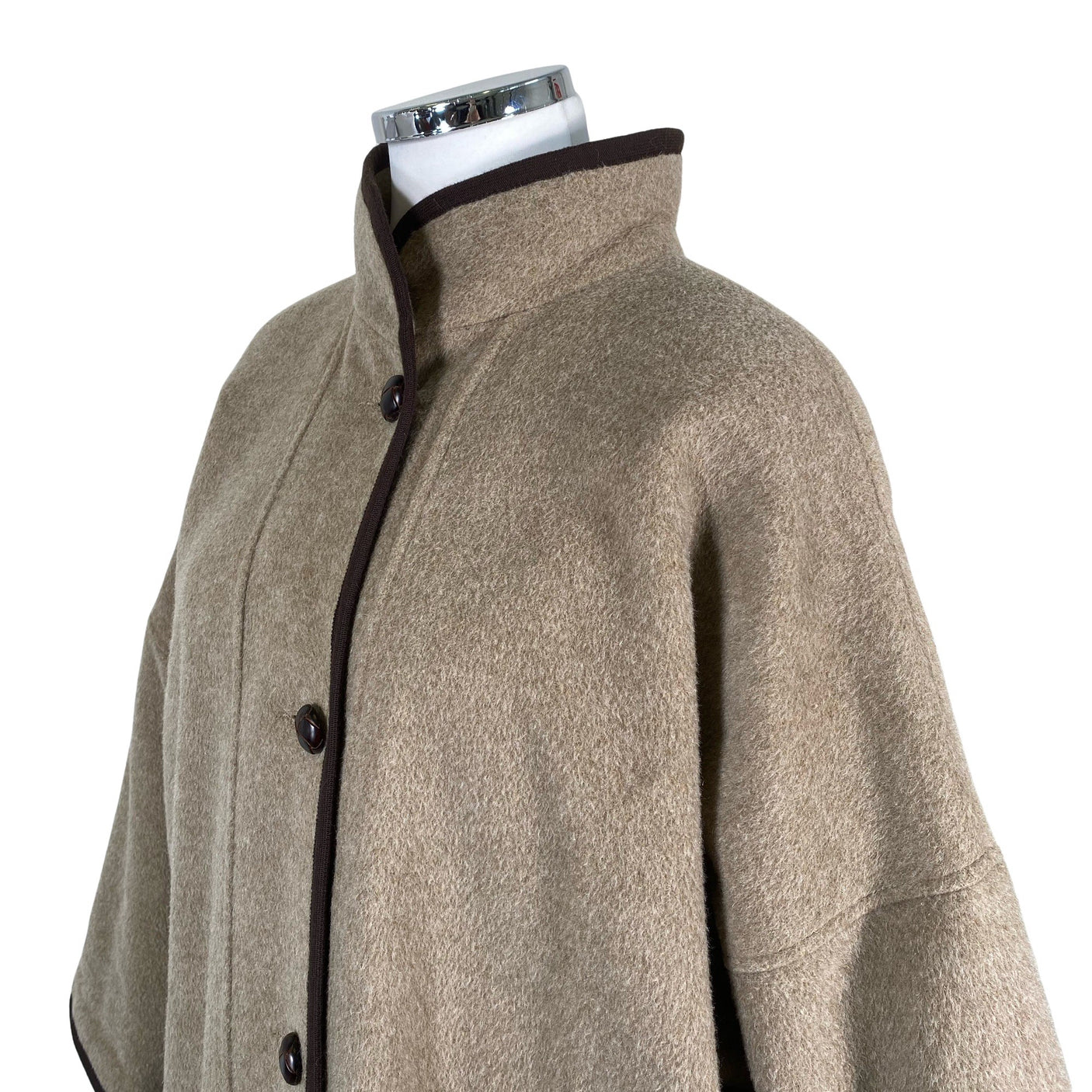 Unisex Norham - Villane mantel, suurus 42 - Pruun (3)