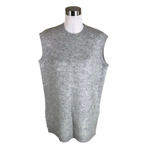 Unisex Arket - Kootud vest, suurus 36 - Hall (1)