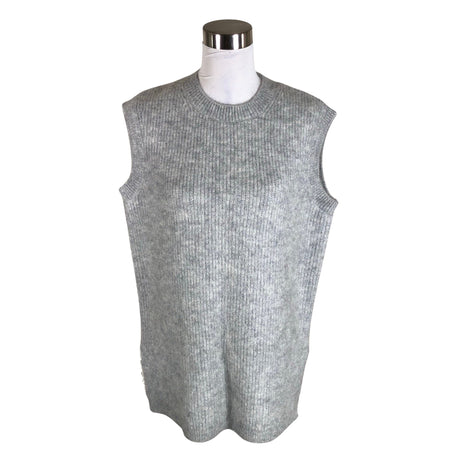 Unisex Arket - Kootud vest, suurus 36 - Hall ()