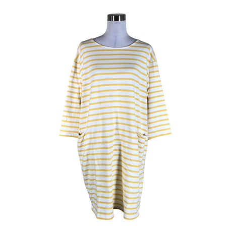 Unisex Nanso - Trikotaažist kleit, suurus 40 - Kollane ()