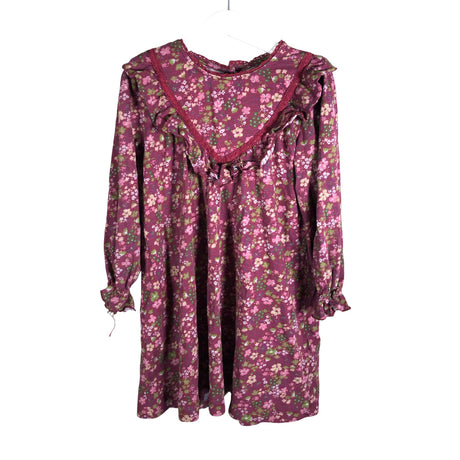 Unisex Bogi - Trikotaažist kleit, suurus 104 - 110 - Veinipunane ()
