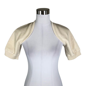 Unisex Ruskovilla - Kootud boolero, suurus 36 - Beige (1)