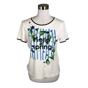 Unisex Marc Cain - T-särk, suurus 36 - Valge (1)