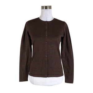 Unisex Saint Tropez - Kardigan, suurus 36 - Pruun (1)