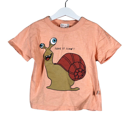 Unisex Mainio - T-särk, suurus 98 - 104 - Oranž ()