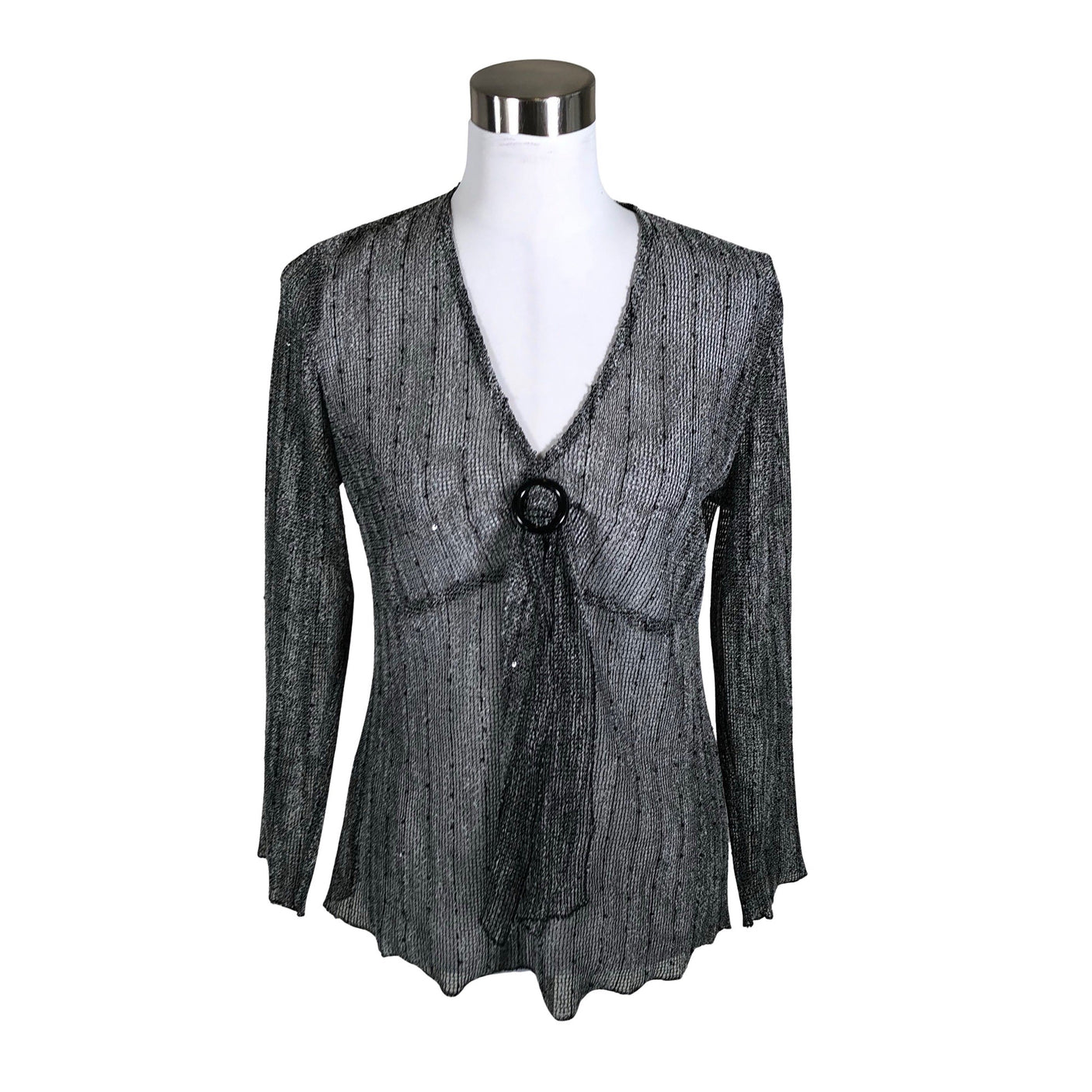 Unisex Shenina - Pluus, suurus 40 - Hall (1)