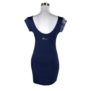 Unisex Desigual - Trikotaažist kleit, suurus 38 - Sinine (2)