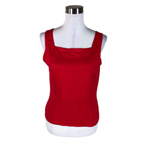 Unisex Santarelli - Trikotaažist topp, suurus 40 - Punane (1)