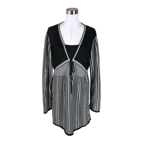 Unisex Biba - Kootud tuunika, suurus 40 - Must ()