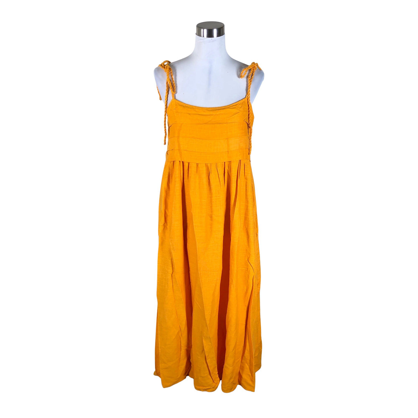 Unisex Selected - Maksikleit, suurus 40 - Kollane (1)