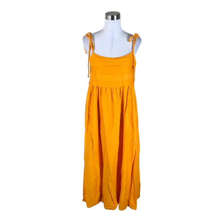 Unisex Selected - Maksikleit, suurus 40 - Kollane ()
