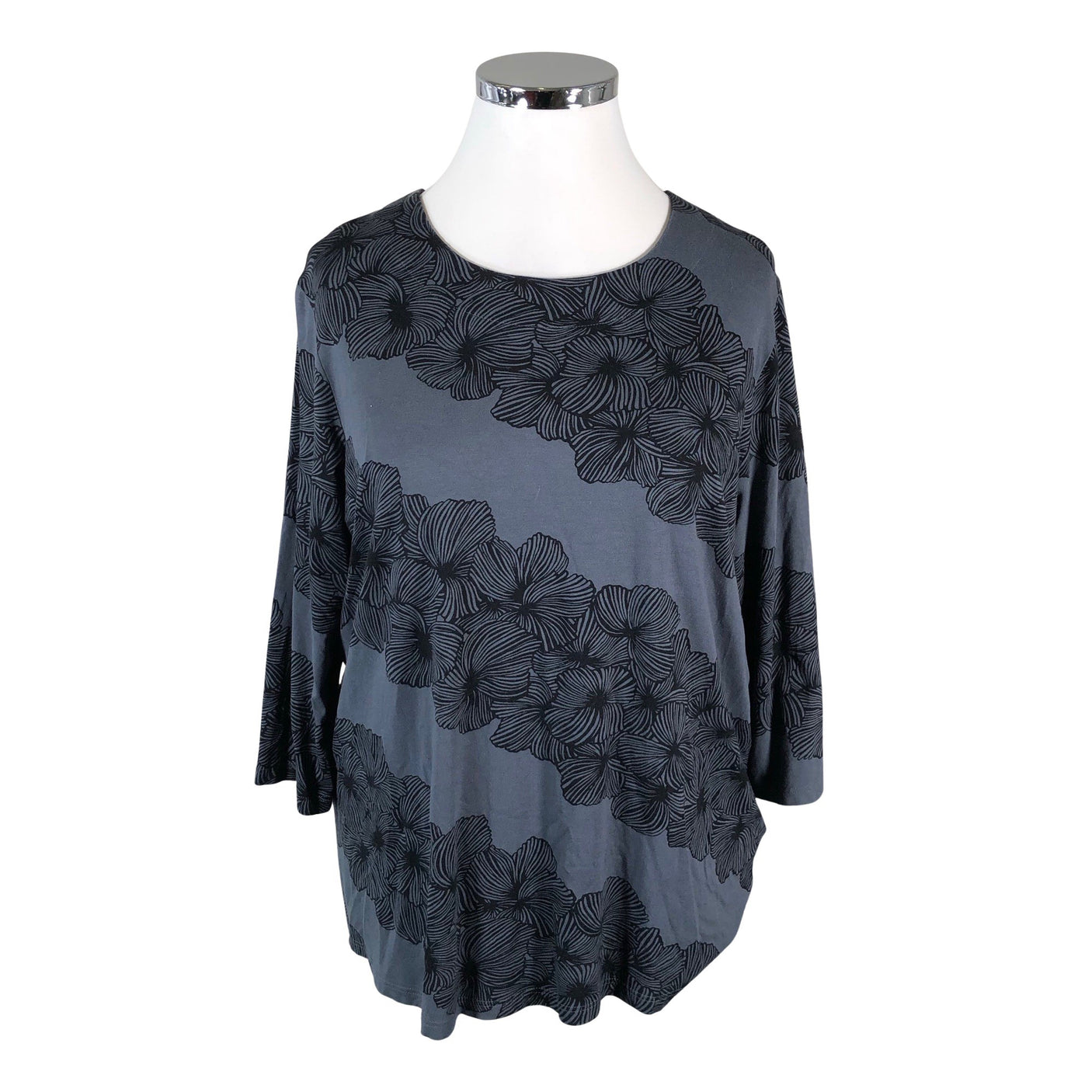 Unisex Nanso - Trikotaažist tuunika, suurus 48 - Hall (1)