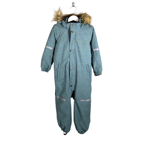 Unisex Polarn O. Pyret - Talvekombinesoon, suurus 104 - 110 - Helesinine (1)