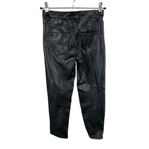 Unisex Lindex - Nahkpüksid, suurus 128 - 134 - Must (2)