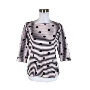 Unisex Tchibo - Trikotaažist pluus, suurus 38 - Lilla (1)