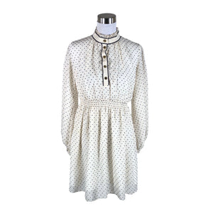 Unisex Sandro Paris - Õhuke kleit, suurus 40 - Looduslik valge (1)