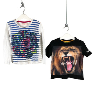 Unisex Desigual - Trikotaažist pluus, suurus 98 - 104 - Sinine (1)