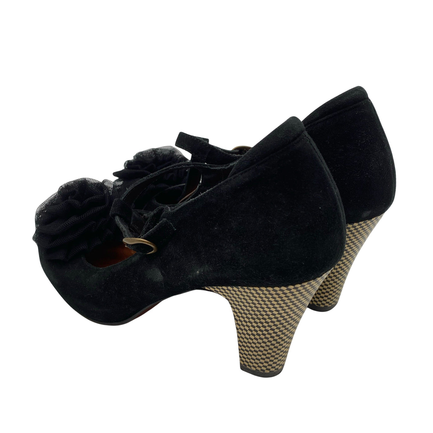 Unisex Chie Mihara - Kontsakingad, suurus 38 - Must (2)