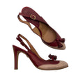 Unisex Lottusse - Kontsaga rihmikud, suurus 38 - Veinipunane ()
