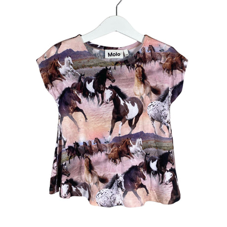 Unisex Molo Kids - T-särk, suurus 98 - 104 - Heleroosa ()