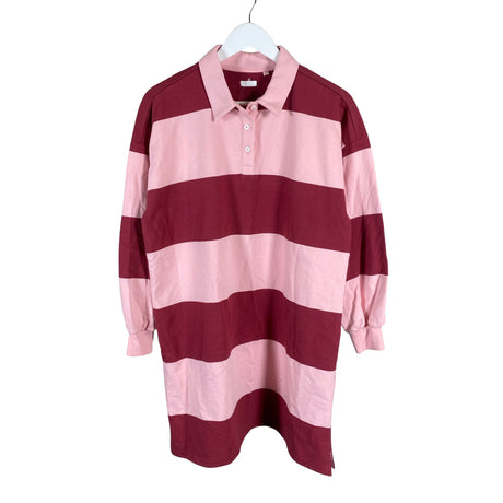 Unisex Next - Dressikangast kleit, suurus 152 - 158 - Veinipunane ()