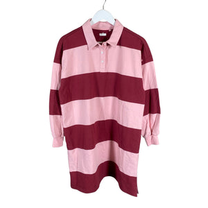 Unisex Next - Dressikangast kleit, suurus 152 - 158 - Veinipunane (1)